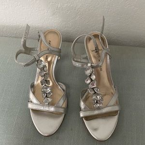 Silver jeweled Antonio Melani